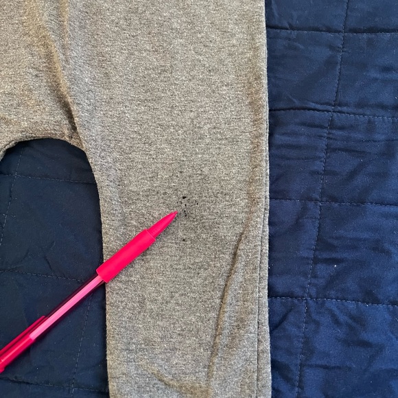 Rags to Raches Gray and Red Mickey Mouse romper - Picture 2 of 2